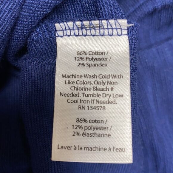 Vineyard Vines Navy Flutter Sleeve Dress Size XS - Picture 8 of 8